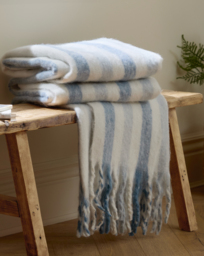 Wylder Beechwood Throw SKY Blue - Wylder - Size: 140X180 - thumbnail 1