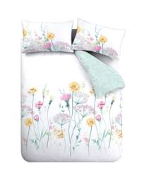 Catherine Lansfield Floral Duvet Set Bright - Catherine Lansfield - Size: KING - thumbnail 5
