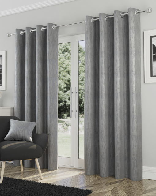 Goodwood Thermal Curtain Silver - Enhanced Living - Size: 167 x 183cm - image 1