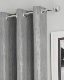 Goodwood Thermal Curtain Silver - Enhanced Living - Size: 167 x 183cm - thumbnail 5