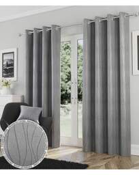 Goodwood Thermal Curtain Silver - Enhanced Living - Size: 167 x 183cm - thumbnail 3
