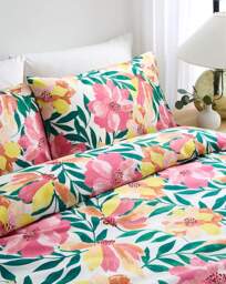 Trina Floral Duvet Cover Set Multi - JD Williams - Size: S KING - thumbnail 2