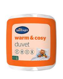 Warm & Cosy 15 Tog Duvet White - Silentnight - Size: SINGLE - thumbnail 1