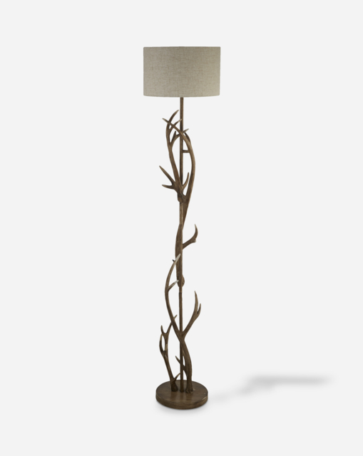Antler Floor Lamp Brown - Searchlight