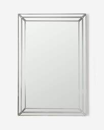 Bevel Edge Wall Mirror Silver - JD Williams - thumbnail 2