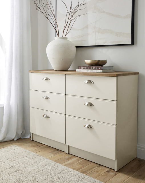Brooke 6 Drawer Chest Cream - Welcome - image 1