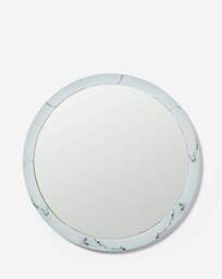 Marble Round Wall Mirror Grey - JD Williams - thumbnail 2