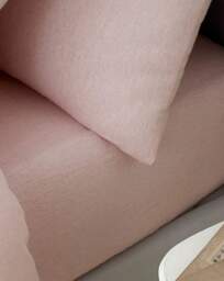 Catherine Lansfield Cotton Fitted Sheet Pink - Catherine Lansfield - Size: SINGLE - thumbnail 1