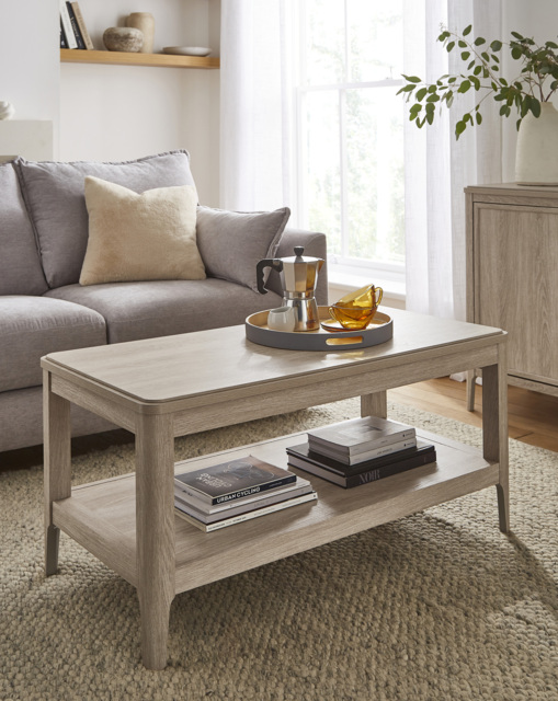 Julipa Charlotte Coffee Table Washed OAK - Julipa - image 1