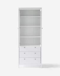 Heath Display Cabinet White - Furniture To Go - thumbnail 3