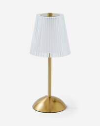 Liora Wireless Rechargeable Table Lamp Gold - JD Williams - thumbnail 2
