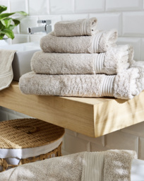 Egyptian Cotton 600gsm Towel Mushroom Mushroom - JD Williams - Size: Pair Face Cloths - thumbnail 1