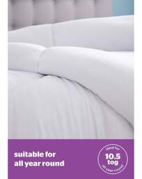 Silentnight Deep Sleep 10.5 Tog Duvet White - Silentnight - Size: S KING - thumbnail 2
