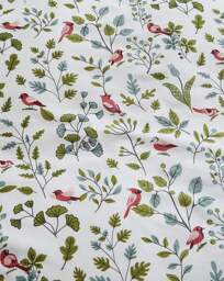 Julipa Hazel Bird Duvet Cover Set White/Multi-Coloured - JD Williams - Size: KING - thumbnail 2