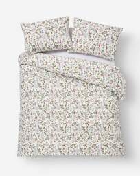 Julipa Hazel Bird Duvet Cover Set White/Multi-Coloured - JD Williams - Size: KING - thumbnail 3