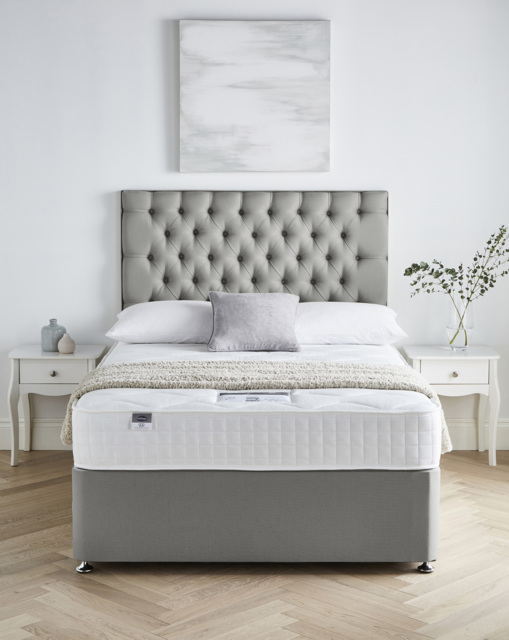 Silentnight 1000 Divanset 2 Drawers Grey - Silentnight - Size: S KING - image 1