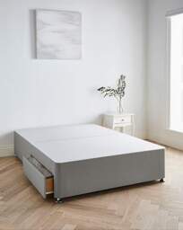 Silentnight 1000 Divanset 2 Drawers Grey - Silentnight - Size: S KING - thumbnail 2