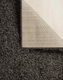 Jazz Shaggy Cosy Rug Charcoal - Homemaker - Size: 60X110 - thumbnail 2