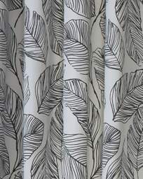 Fusion Matteo Eyelet Curtains Black - Dreams & Drapes - Size: 167 x 182cm - thumbnail 3