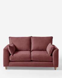 Harlequin Chenille 2 Seater Sofa Plum - JD Williams - thumbnail 2