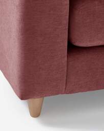 Harlequin Chenille 2 Seater Sofa Plum - JD Williams - thumbnail 4
