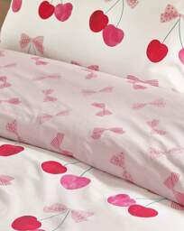 Catherine Lansfield Cherries Duvet Set Pink - Catherine Lansfield - Size: DOUBLE - thumbnail 3