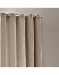 Yard Heavy Chenille Eyelet Curtains Natural - Yard - Size: 229 x 229cm - thumbnail 2