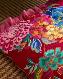 Sophie Robinson Flourish Floral Cushion Bright - Sophie Robinson - Size: 40X60 - thumbnail 2