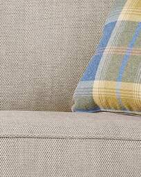 Julipa Chiltern Fabric 3 Seater Sofa Natural - Julipa - thumbnail 3