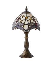 Tiffany Dragonfly Table Lamp Multi - ValueLights - thumbnail 5
