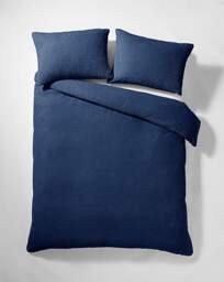 Cosy Cuddle Fleece Duvet Set Midnight - JD Williams - Size: KING - thumbnail 2