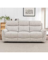 Granger Power Recline 3 Seater sofa Oatmeal - Sofa Source - thumbnail 3