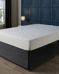 Downland Superbounce Mattress Protector White - Downland - Size: SINGLE - thumbnail 2