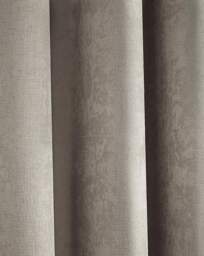 Fusion Strata Eyelet Curtains Natural - Fusion - Size: 167 x 137cm - thumbnail 2