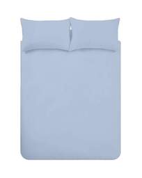 Catherine Lansfield Cotton Duvet Set Lansfield Blue - Catherine Lansfield - Size: KING - thumbnail 4