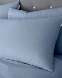 Catherine Lansfield Cotton Duvet Set Lansfield Blue - Catherine Lansfield - Size: KING - thumbnail 3