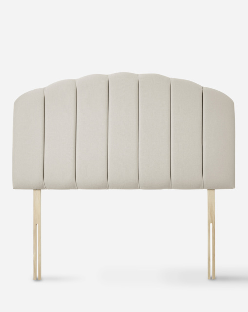 Silentnight Carmel Fabric Headboard Sandstone - Silentnight - Size: S KING - image 1