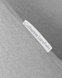 Catherine Lansfield Cotton Duvet Set Grey - Catherine Lansfield - Size: SINGLE - thumbnail 3