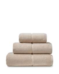 Bianca Zero Twist Satin Stitch Towel Natural - Bianca - Size: Bath Sheet - thumbnail 4