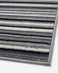 Maestro Striped Woven Rug Grey - Homemaker - Size: 120X160 - thumbnail 2