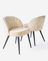 Zira Pair of Dining Chairs Natural - thumbnail 3