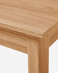 Julipa Ashford Table and 6 Everly Chairs Oak/Natural - Julipa - thumbnail 3