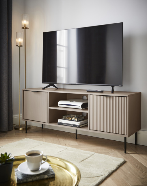 Fernley TV Unit Taupe - Joanna Hope - image 1