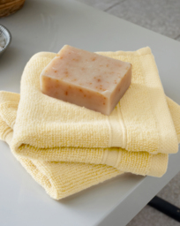 Catherine Lansfield Zero Twist Towel Yellow - Catherine Lansfield - Size: Pair Face Cloths - thumbnail 1