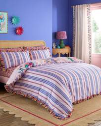 SR Flourish Floral Duvet Cover Set Bright - Sophie Robinson - Size: SINGLE - thumbnail 5