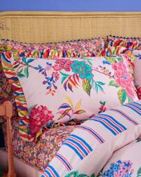 SR Flourish Floral Duvet Cover Set Bright - Sophie Robinson - Size: SINGLE - thumbnail 2