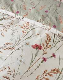 Catherine Lansfield Grasmere Duvet Set Green - Catherine Lansfield - Size: SINGLE - thumbnail 2