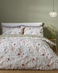 Catherine Lansfield Grasmere Duvet Set Green - Catherine Lansfield - Size: SINGLE