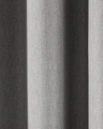 Cannes Eyelet Curtains Silver - Fusion - Size: 117 x 183cm - thumbnail 3