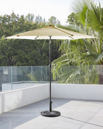 Solana Garden Parasol - 3m Natural